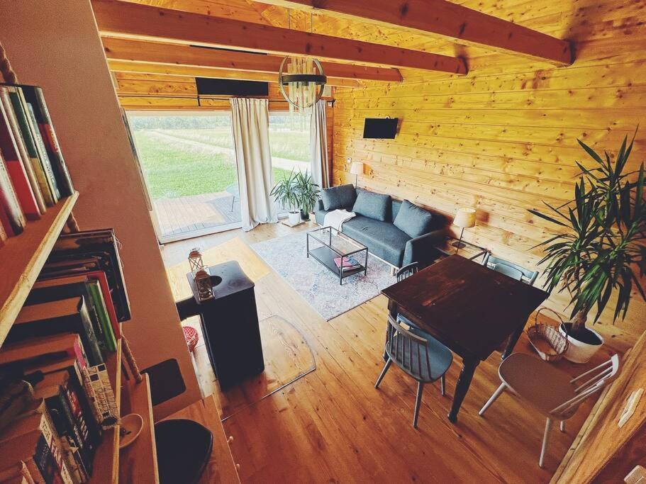 Polanka Beskid Niski Cute Cabin With Spectacular Views Hanczowa Dış mekan fotoğraf