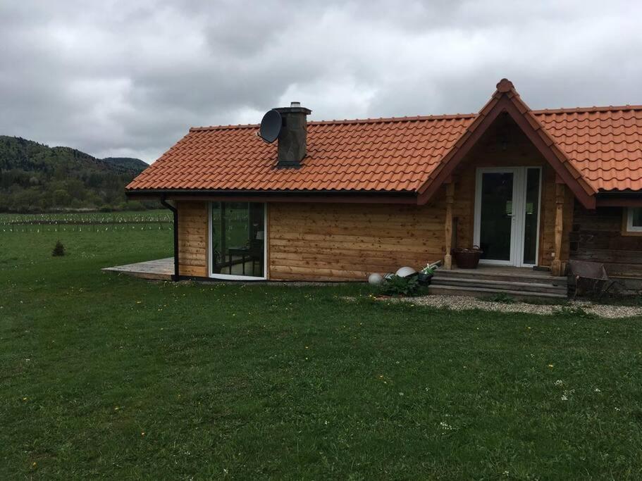 Polanka Beskid Niski Cute Cabin With Spectacular Views Hanczowa Dış mekan fotoğraf