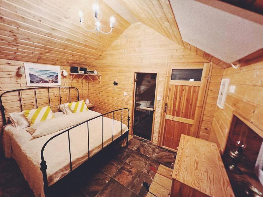 Polanka Beskid Niski Cute Cabin With Spectacular Views Hanczowa Dış mekan fotoğraf