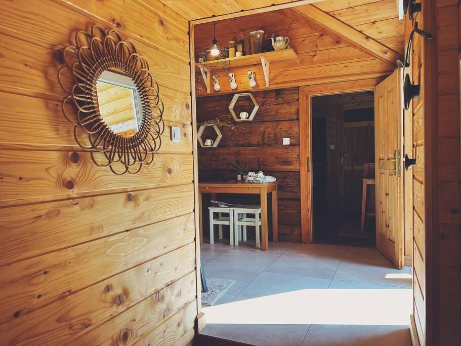 Polanka Beskid Niski Cute Cabin With Spectacular Views Hanczowa Dış mekan fotoğraf