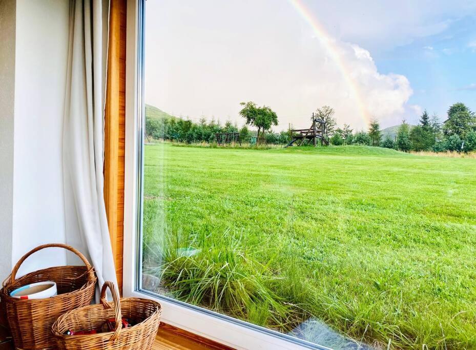 Polanka Beskid Niski Cute Cabin With Spectacular Views Hanczowa Dış mekan fotoğraf