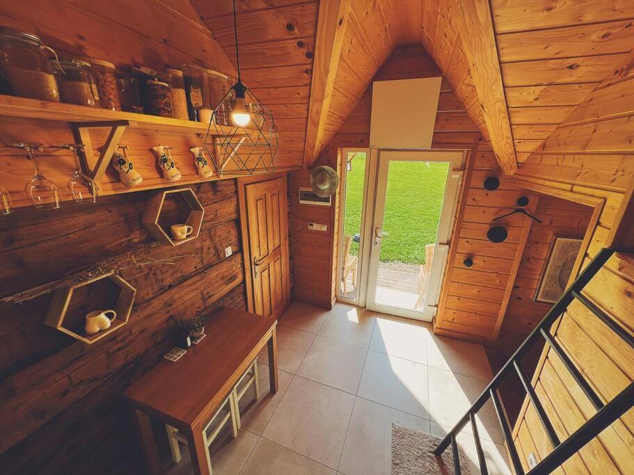 Polanka Beskid Niski Cute Cabin With Spectacular Views Hanczowa Dış mekan fotoğraf